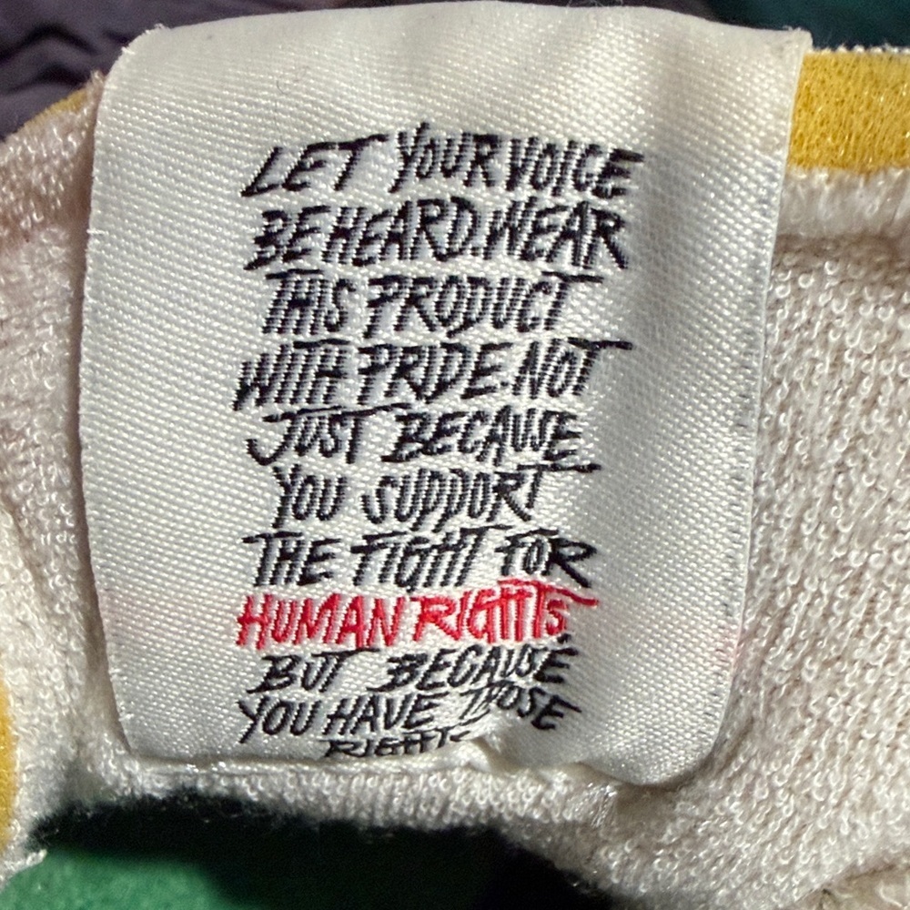 Reebok Retro Men's Club C Revenge Human Rights Black Sneakers with Red and Green - Picture 9 of 10